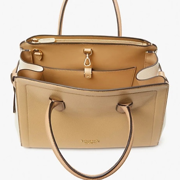 Knott Colorblocked Large Satchel BRAND NEW - Picture 4 of 5